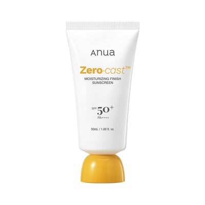ANUA ZERO-CAST MOISTURIZING FINISH SUNSCREEN (PROTECTOR SOLAR SPF 50 RESISTENTE AL AGUA)